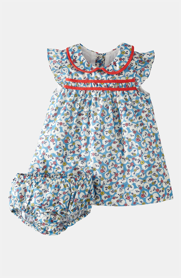 Mini Boden 'Pretty Tea' dress and bloomers
