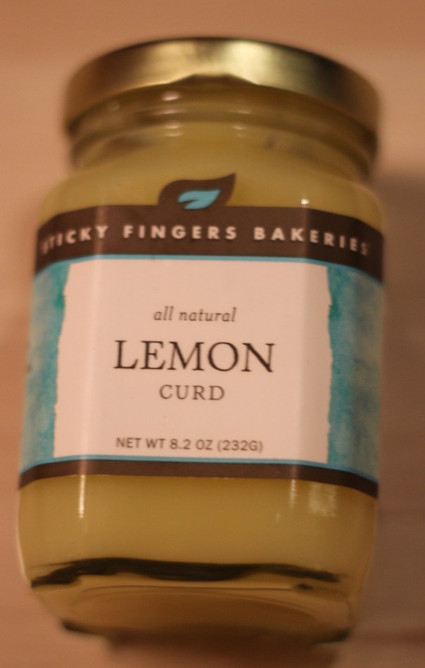 Sticky Fingers Bakery lemon curd