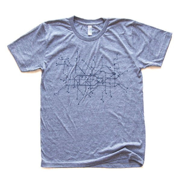 London T-Shirt Gray