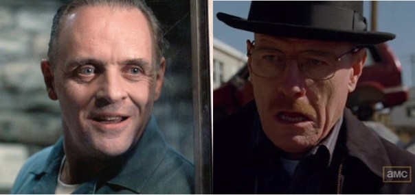 Anthony Hopkins and Bryan Cranston