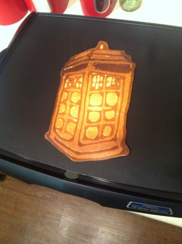 Dr. Who pancake