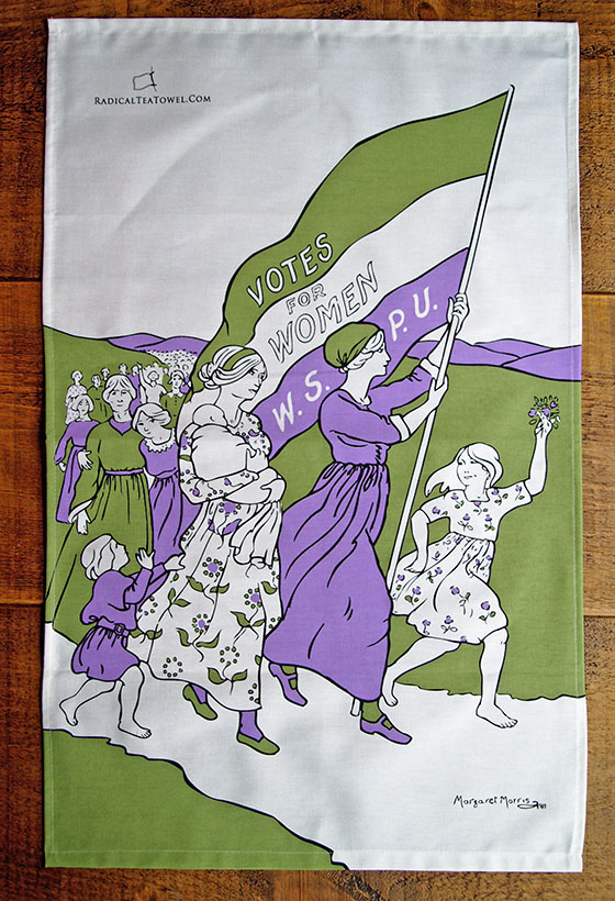 Suffragette Tea Towel