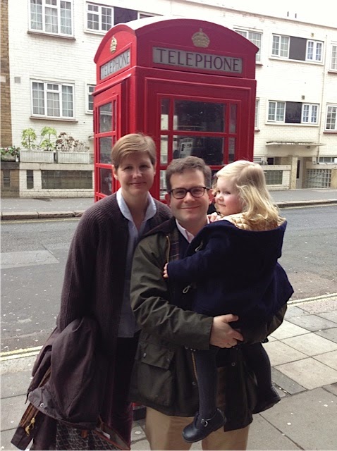 Erin Moore and her husband, Tom, have spent the last seven years in London, where they live with their four-year-old daughter Anne—and another baby on the way