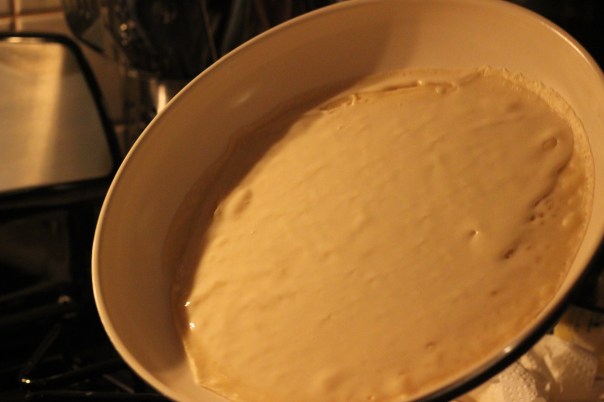 Making crepes