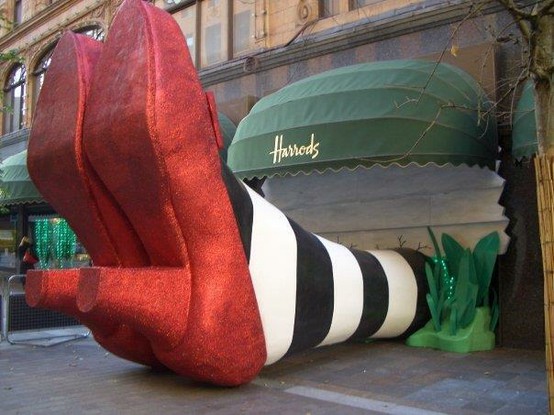 Harrods Window Display for Halloween